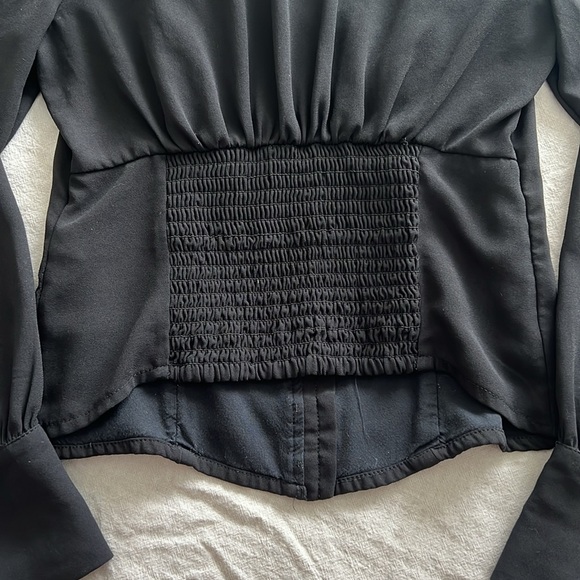 Abercrombie and Fitch button-down long sleeve blouse XS - Picture 7 of 7